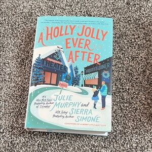 A Holly Jolly Ever After by Julie Murphy and Sierra Simone - Blue Cover